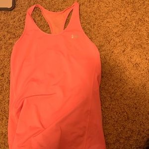 Underarmor pink tank top size xs